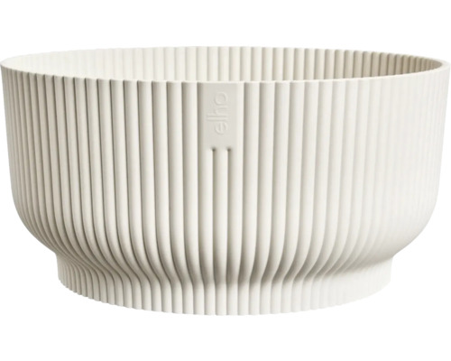 Žebrovaný květináč z plastu