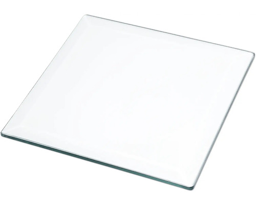 Čtvercová skleněná deska