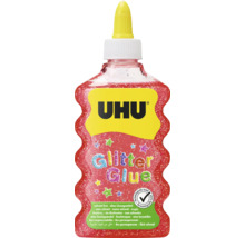 Láhev s lepidlem Uhu Glitter s pečetí Dermatologicky testováno