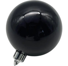 Černá vánoční koule se závěsem