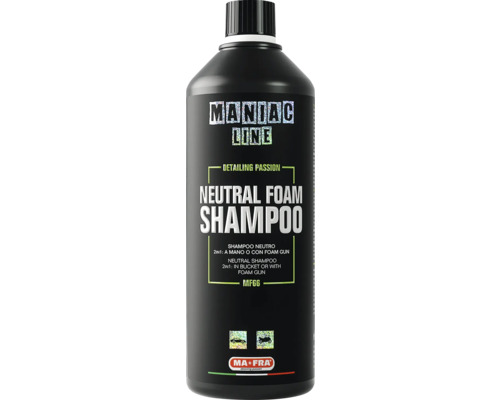 Neutrální šampon MA-FRA Maniac Line pro Car detailing 1L Neutrální pěnový šampon Maniac Line v lahvi