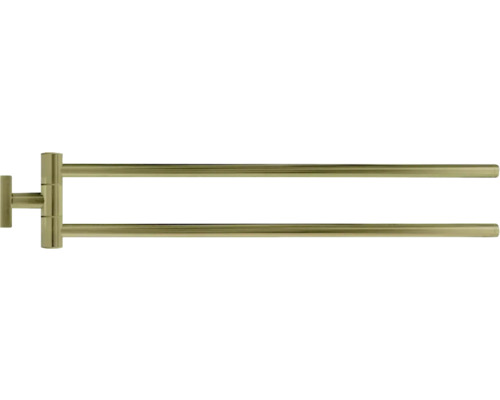 Otočný držák na ručníky se dvěma tyčemi