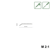 Profilová lišta o rozměrech 5 mm x 29 mm