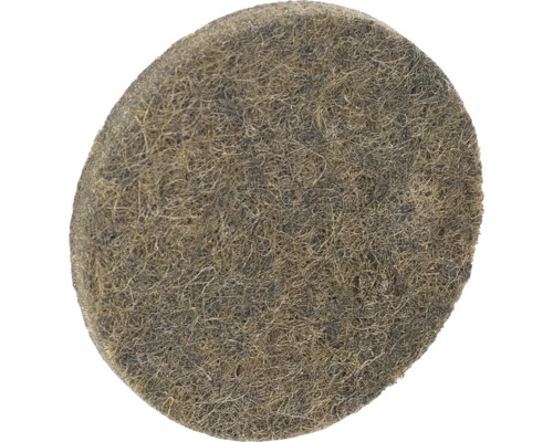 Filcové podložky 30x30 mm, hnědá, 32 ks