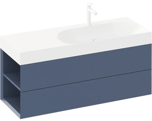 Umyvadlo se skříňkou a dvěma zásuvkami