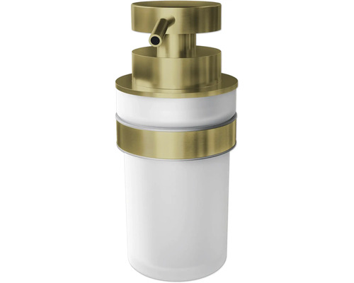 Dávkovač mýdla z plastu a kovu