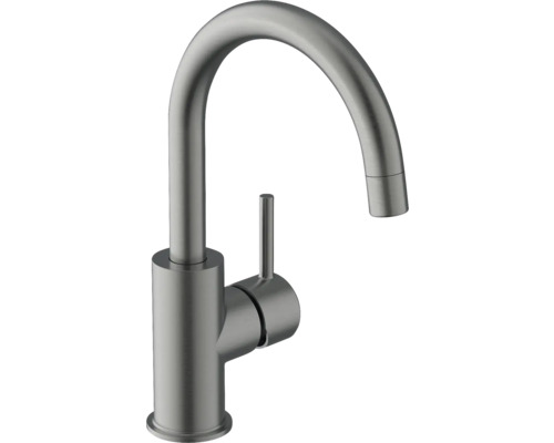 Umyvadlová baterie páková AVITAL Bonny eco gunmetal 119228 Umyvadlová baterie s vysokým výtokem