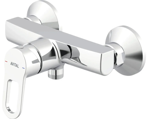 Nástěnná sprchová baterie Avital z kovu