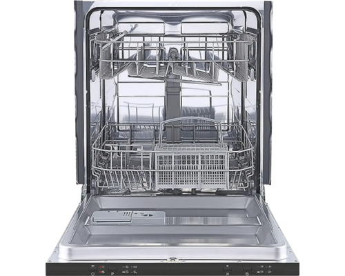 Otevřená myčka s horním a dolním košem