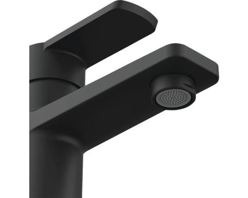 Černá umyvadlová baterie