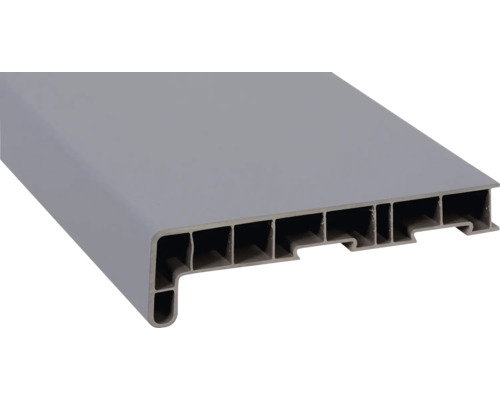 Parapet na míru PVC vnitřní s nosem Mattex Fenstergrau 4706066 17/40x200 mm, délka na přání 500-5000 mm Parapet na míru PVC vnitřní s nosem Mattex Fenstergrau 4706066 17/40x200 mm, délka na přání 500-5000 mm