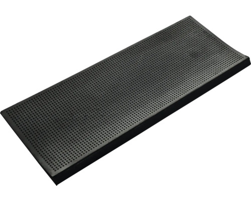 Obdélníková odkapávací podložka s mnoha malými otvory