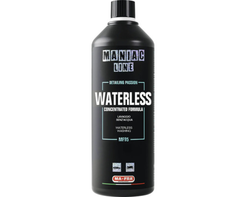 Koncentrovaný čistič pro bezvodé mytí vozidel MA-FRA Maniac Line Waterless – MF95 1000 ml Maniac Line Bezvodý čisticí prostředek v lahvi