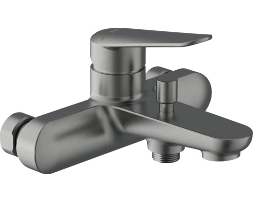Vanová baterie páková AVITAL Claro eco gunmetal Jedna koupelnová baterie pro montáž na stěnu
