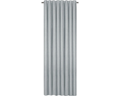 Zatemňovací závěs Kingston šedý 135x280cm Záclona z látky se závěsným systémem s řasící páskou