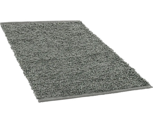 Šedý koupelnový koberec