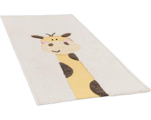 Obdélníkový koupelnový kobereček s motivem žirafy