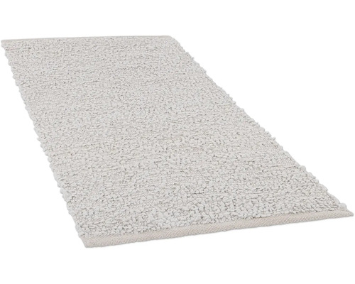 Obdélníkový koupelnový koberec se smyčkovou strukturou