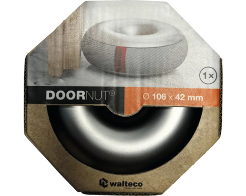 DOORNUT dveřní zarážka, průměr 106 x 42 milimetrů, jednotlivé balení