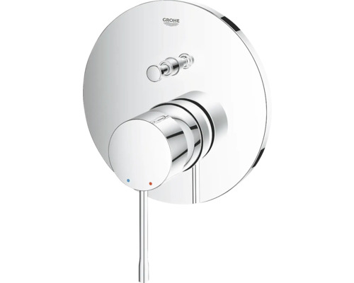 Logo Grohe na armatuře pro sprchu nebo vanu
