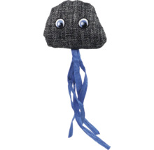 Plyšová hračka kámen s modrými stuhami