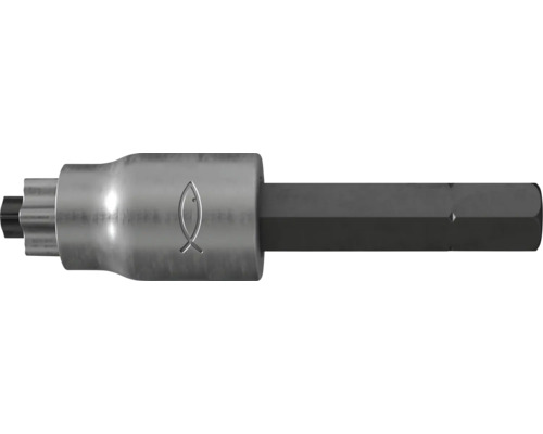 Přípravek Fischer s prodlouženým bitem TX25 pro stavěcí šroub FAFS Zásuvkový klíč s vnitřním šestihranem a symbolem ryby