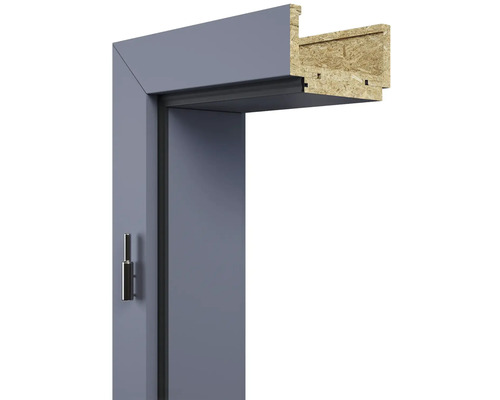 Dřevěný dveřní rám s ocelovou zárubní