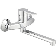 Nástěnná kuchyňská baterie s otočným výtokem