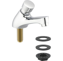 Chromová vodovodní baterie s montážním materiálem