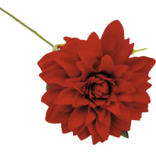 Jednotlivá umělá květina Dahlia