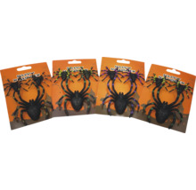 Halloweenská dekorace pavouci na kartě