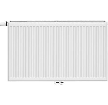 Bílý radiátor s termostatickým ventilem