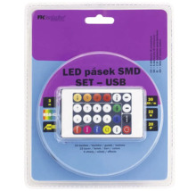 LED pásek SMD Set USB v balení s dálkovým ovládáním