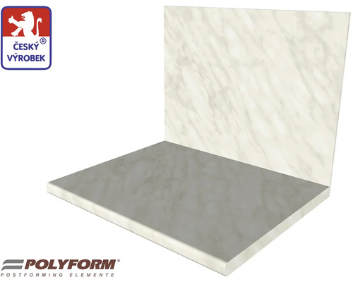 Kuchyňská pracovní deska se zadní stěnou