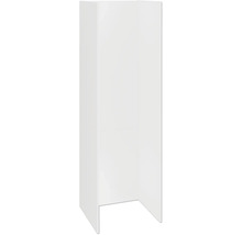 Obdélníkový sprchový kout bez vaničky.