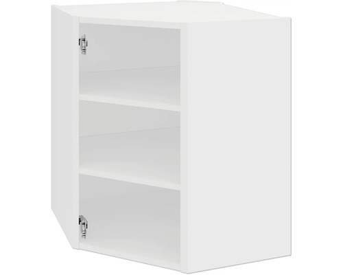 Otevřená nástěnná skříňka s policemi