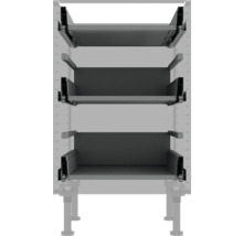 Výsuvný systém pro zásuvky v kuchyňské lince