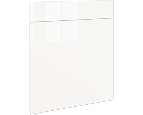 Čelo kuchyňské skříňky s lesklým povrchem