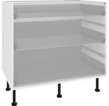 Kuchyňská spodní skříňka se třemi zásuvkami a nožičkami