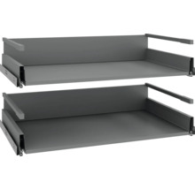 Dva zásuvkové výsuvy pro kuchyňskou skříňku