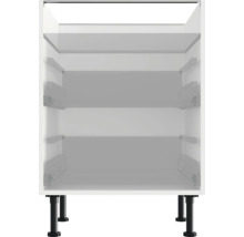 Prázdná kuchyňská spodní skříňka s nožičkami