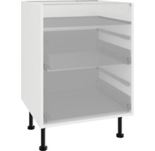 Spodní skříňka se dvěma policemi a nožičkami