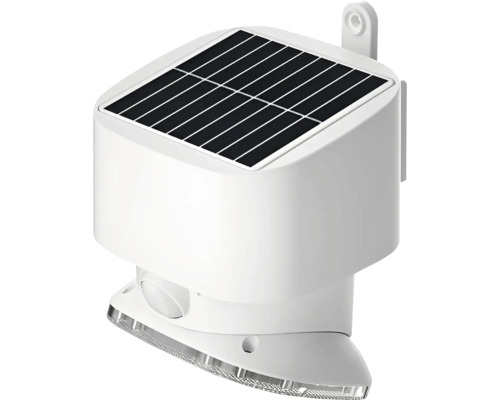 Solární lampa s detektorem pohybu pro montáž na stěnu