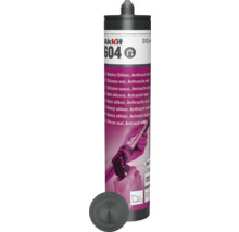 Akkit 604 sanitární silikon, matná antracitová barva, kartuše 310 ml