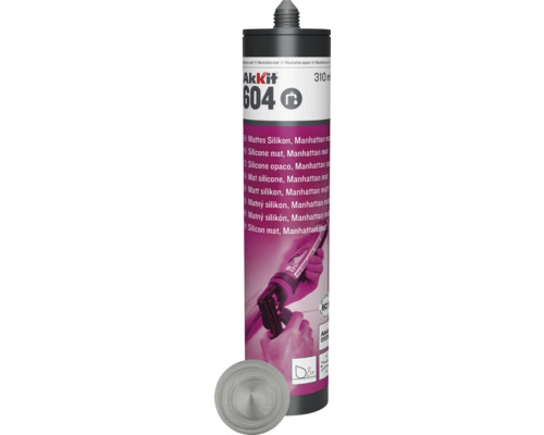Akkit 604 sanitární silikonová kartuše Manhattan matný, 310 ml