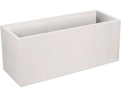 Květinový box EDA Volcania plast 99,5 x 39,5 x 43,5 cm béžový Obdélníkový květináč