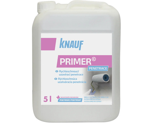 Knauf Primer v pěti litrovém kanystru