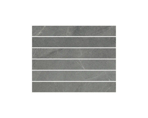 Šedé kameniny dlaždice v podlouhlém formátu