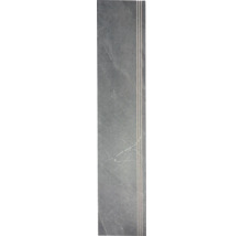 Schodová dlaždice z kameniny se třemi ozdobnými liniemi