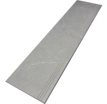 Šedá schodišťová dlaždice